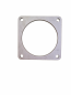 Preview: V2A Flansch Lochkreis 215mm 150 x 150 passend für 6 Zoll MZ Schieber 125 mm Bundbuchse
